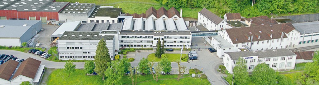 Imprint. FILTROX Hauptsitz in St.Gallen