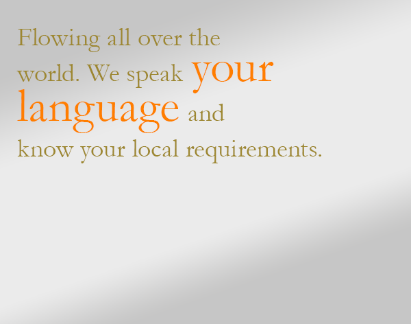 We speak your language