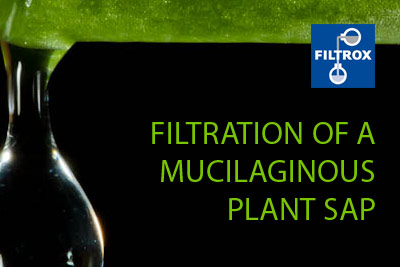 Filtration von Pflanzenextrakten