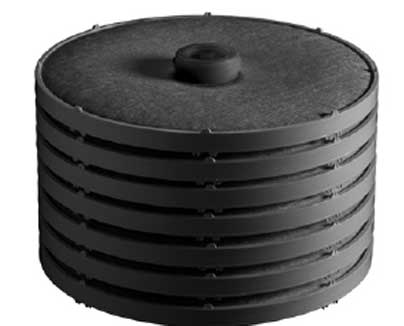 filter module with activated carbon for flavors and fragrances filtration