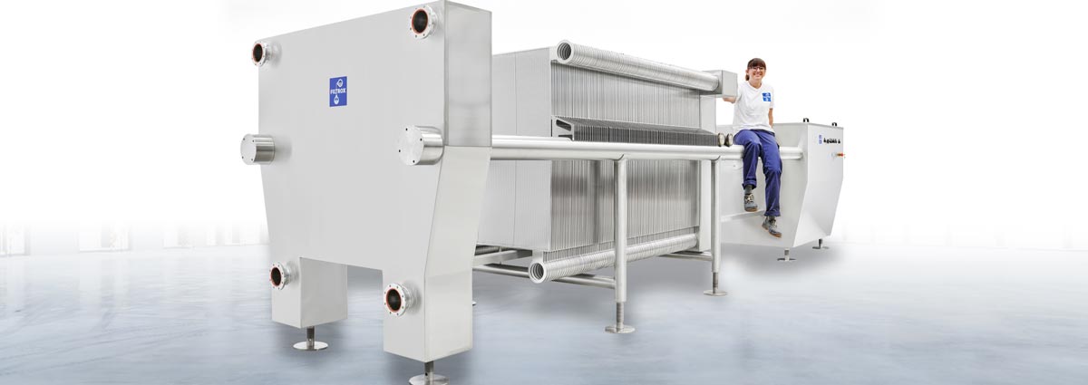 NOVOX filter press made of stainless steel stainless steel filter press