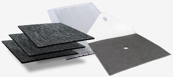 SuperSorb filter pads for frying oil filtration SuperSorb filter pads with activated carbon