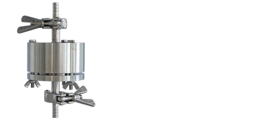 Labtrox 60A stainless alluvial filter for lab trials