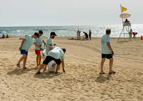 Cleaning the beach, FILTROX Southern Europe