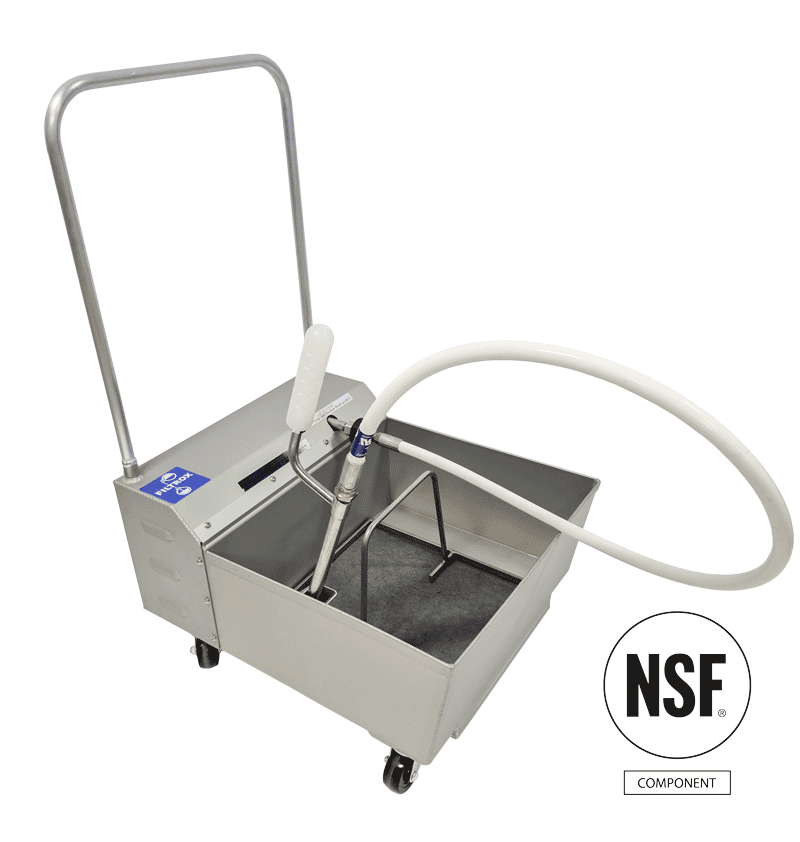 LS-3 mobile frying oil filter machine